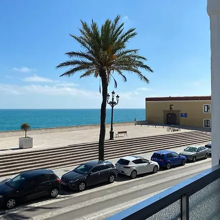 Appartamento The Traveller`s house Mirador playa la Caleta en Cádiz Esterno foto